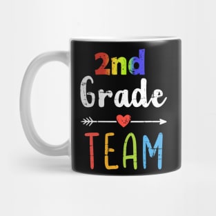 2nd Grade Team Back To School Student Teacher Squad Mug